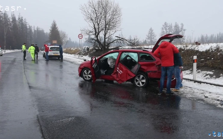 Jegesedés veszélye az utakon Szlovákia-szerte 