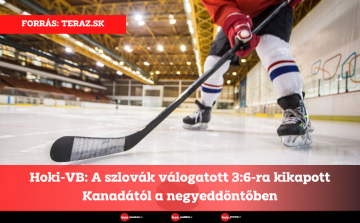 Hoki-VB: A szlovák válogatott 3:6-ra kikapott Kanadától a negyeddöntőben