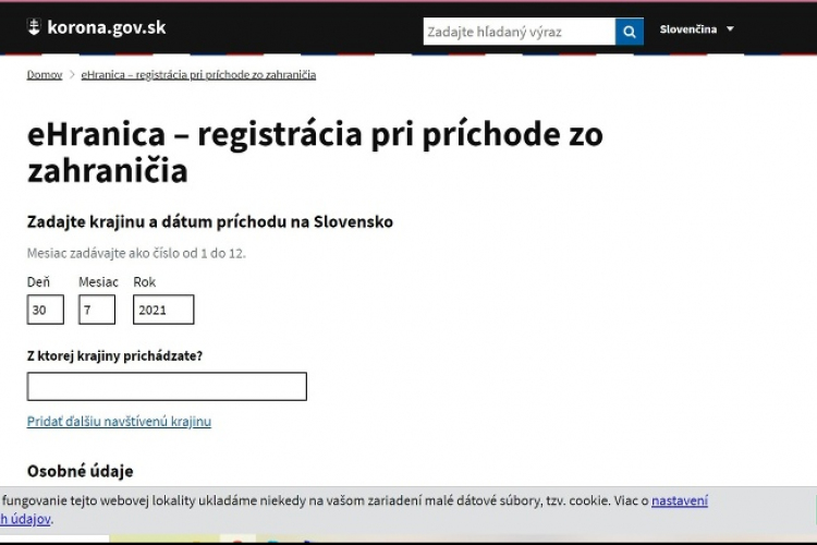 Az eHranica rendszerbe naponta 50.000 regisztráció érkezik