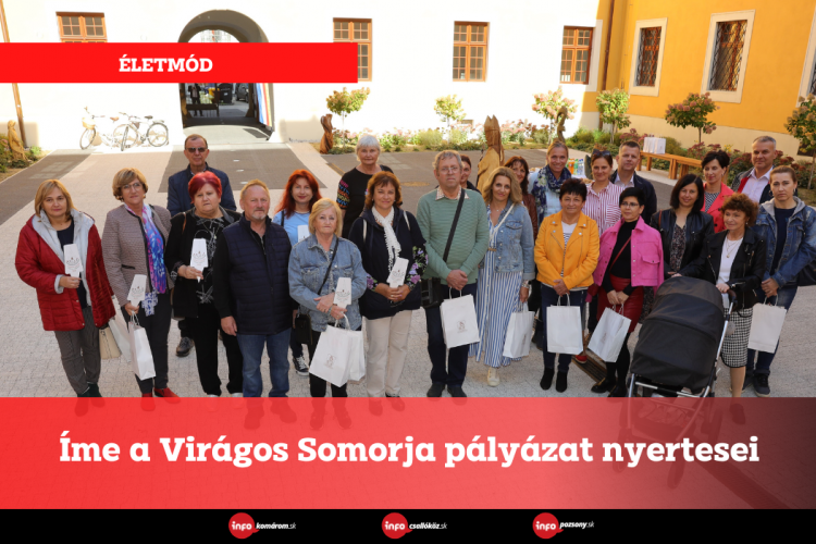 Íme a Virágos Somorja pályázat nyertesei