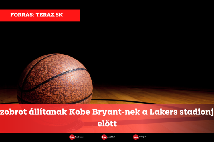 Szobrot állítanak Kobe Bryant-nek a Lakers stadionja előtt