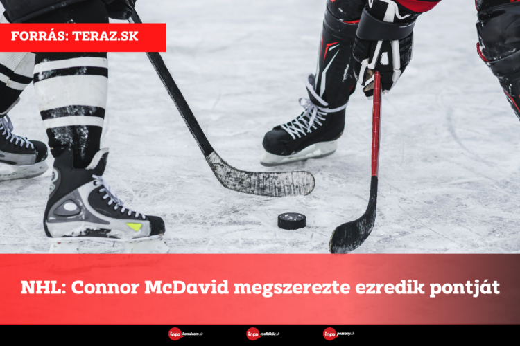 NHL: Connor McDavid megszerezte ezredik pontját