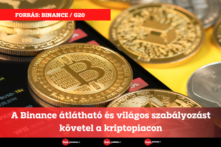 A Binance átlátható és világos szabályozást követel a kriptopiacon