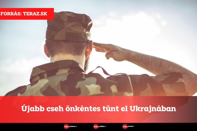 Újabb cseh önkéntes tűnt el Ukrajnában