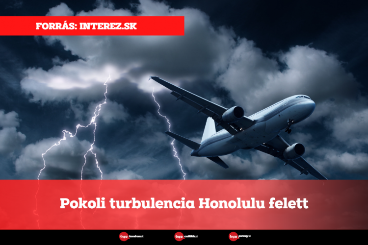 Pokoli turbulencia Honolulu felett